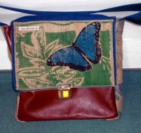 DeKuTex: Upcycling-Tasche aus Luftmatratze, Kaffeesack,